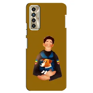 Чехлы с картинкой собаки Патрон для TECNO Camon 17P (CG7n) (AlphaPrint) (ЗСУ Патрон)