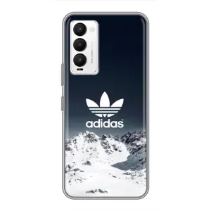 Чехлы Адидас для Tecno Camon 18 / Camon 18P (AlphaPrint) (Адидас в горах)