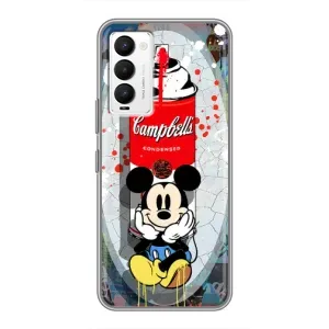 Чехол Disney Mouse Tecno Camon 18 / Camon 18P (PREMIUMPrint) (Американский Маус)
