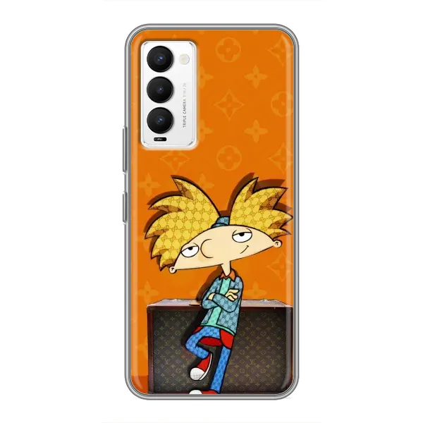 Чехол с принтом «Арнольд» для TECNO Camon 18 / Camon 18P