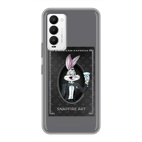 Чехол с принтом «Бакс Бани LV» для TECNO Camon 18 / Camon 18P