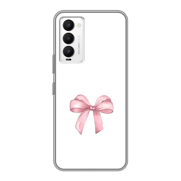 Чохол з принтом «Бант дизайн» для TECNO Camon 18 / Camon 18P Чохол з принтом «Бант дизайн» для TECNO Camon 18 / Camon 18P