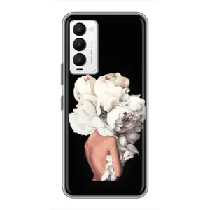Чехлы (ART) Цветы на Tecno Camon 18 / Camon 18P (VPrint)