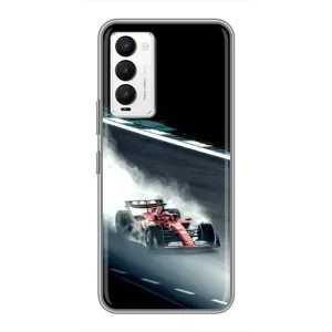 Чехол Формула1 на Tecno Camon 18 / Camon 18P (Болид гоночный)