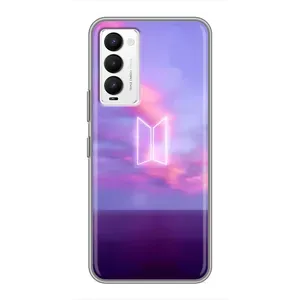 Чехол с принтом «BTS логотип» для TECNO Camon 18 / Camon 18P