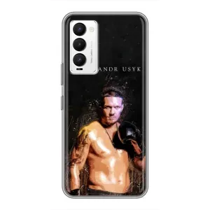 Чохол з принтом «Боксер Олександр Усик» для TECNO Camon 18 / Camon 18P