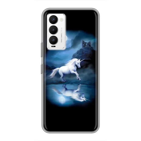 Чохол з принтом «Єдиноріг» для TECNO Camon 18 / Camon 18P
