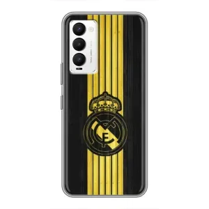 ФК Реал Мадрид чехлы для Tecno Camon 18 / Camon 18P (AlphaPrint) (фон Реал Мадрид)