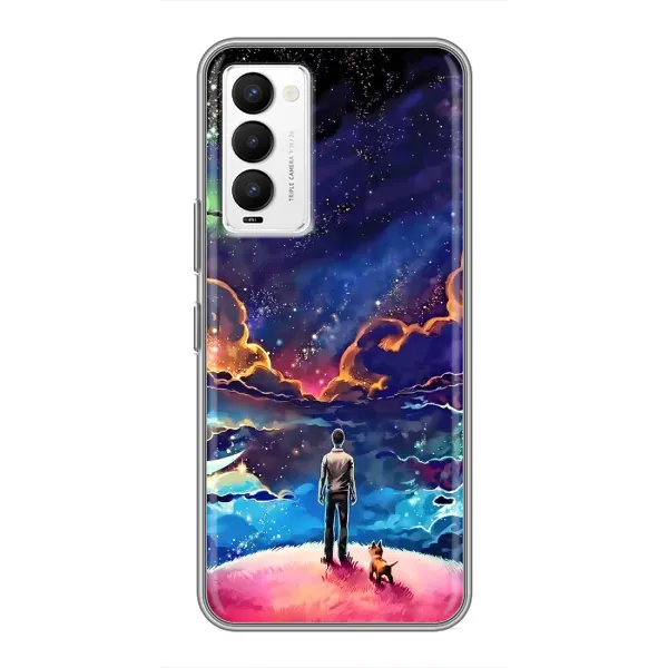 Чехол с принтом «Галактический вид» для TECNO Camon 18 / Camon 18P Чехол с принтом «Галактический вид» для TECNO Camon 18 / Camon 18P