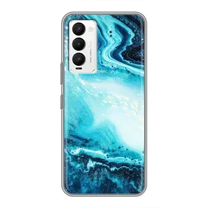 Мраморный чехол на Tecno Camon 18 / Camon 18P (VPrint)