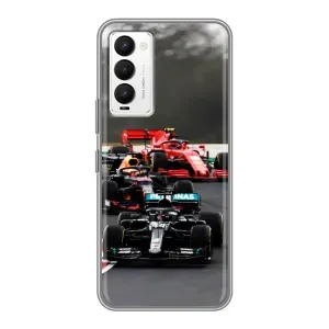 Чехол Формула1 на Tecno Camon 18 / Camon 18P (Гонка Формула 1)