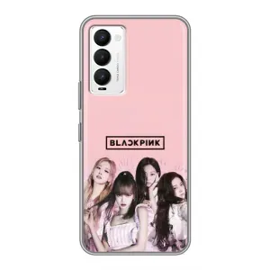 Чехол с музыкальной группой для Tecno Camon 18 / Camon 18P (Группа Блэк Пинг)