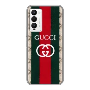 Чехлы ГУЧЧИ для Техно Камон 18 / Камон 18п (AlphaPrint) (Gucci дизайн)