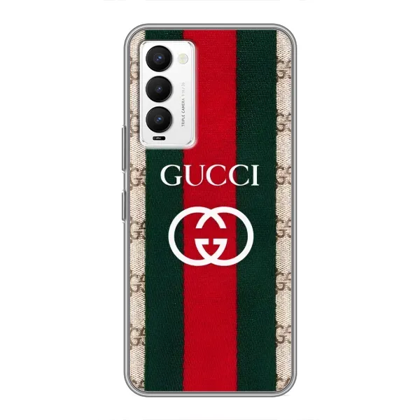 Чехол с принтом «Gucci дизайн» для TECNO Camon 18 / Camon 18P Чехол с принтом «Gucci дизайн» для TECNO Camon 18 / Camon 18P