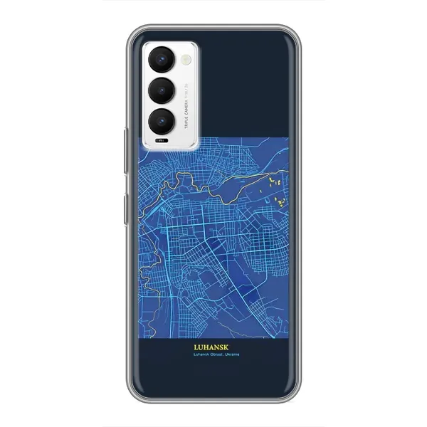 Чехол с принтом «Гуганск» для TECNO Camon 18 / Camon 18P