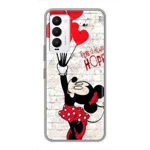 Чехол Disney Mouse Tecno Camon 18 / Camon 18P (PREMIUMPrint) (Heart Minni)