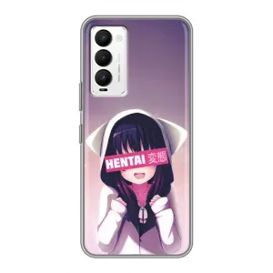 Чехлы Персонажи Аниме Наруто для Tecno Camon 18 / Camon 18P (AlphaPrint) (Hentai chan)