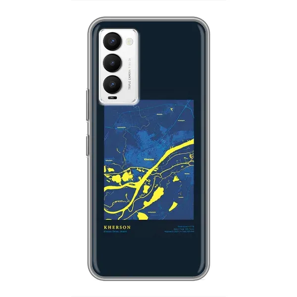 Чехол с принтом «Херсон» для TECNO Camon 18 / Camon 18P
