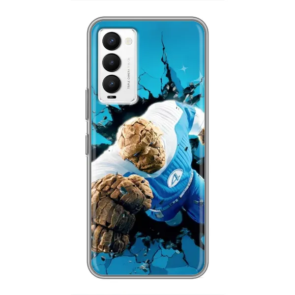 Чехол с принтом «Существо Фантастическая Четверка» для TECNO Camon 18 / Camon 18P