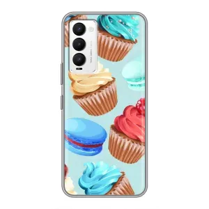 Чехлы с Фруктами для Tecno Camon 18 / Camon 18P (VPrint) (Кексики)