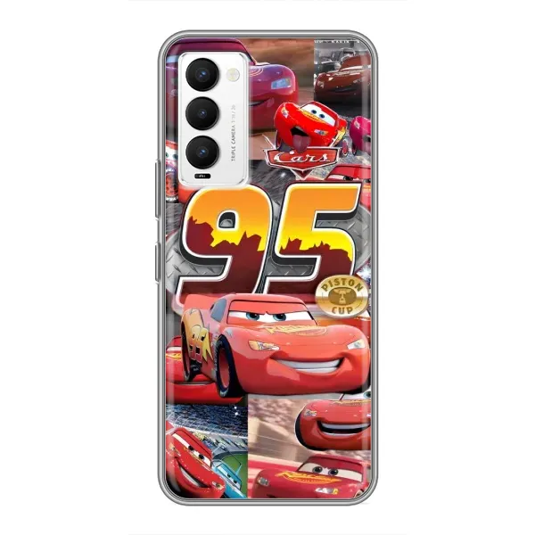 Чехол с принтом «Коллаж Молния Маквин» для TECNO Camon 18 / Camon 18P
