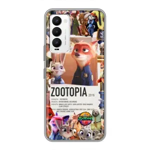 Чехол Зоотрополіс на Tecno Camon 18 / Camon 18P (Постер Зверополис)