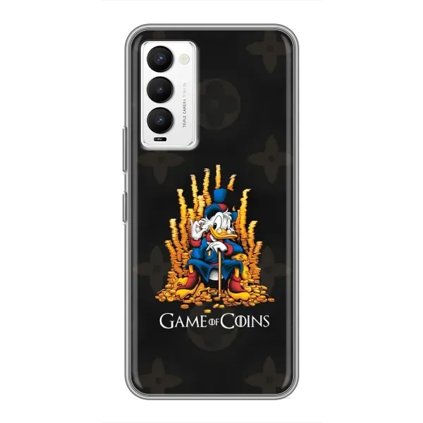 Чехол с принтом «Король денег» для TECNO Camon 18 / Camon 18P