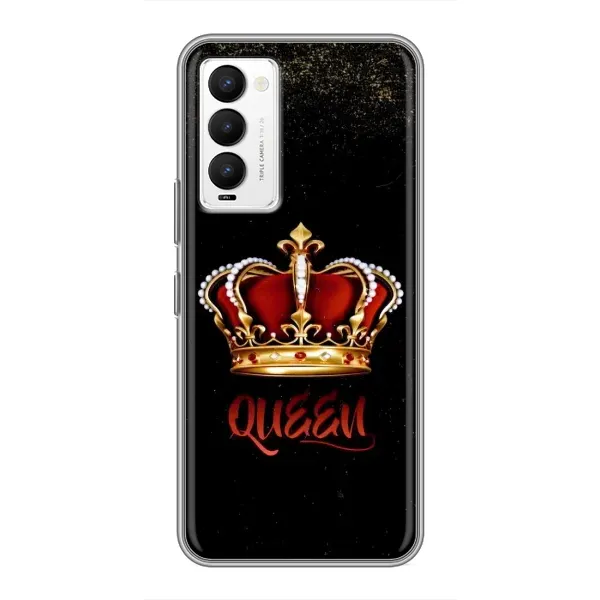Чехол с принтом «Корона короля» для TECNO Camon 18 / Camon 18P