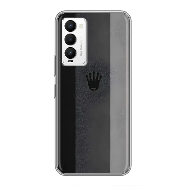 Чехол с принтом «Коронка» для TECNO Camon 18 / Camon 18P