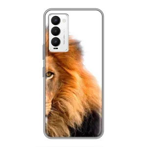 Чехлы с картинками животных Tecno Camon 18 / Camon 18P (Лев грива)