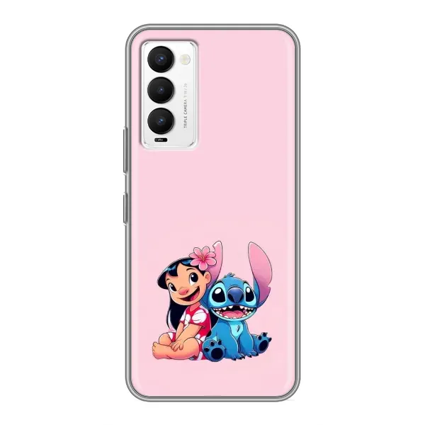 Чехол с принтом «Лило и Стич» для TECNO Camon 18 / Camon 18P