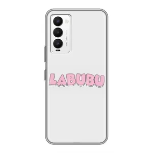 Чохол з Лабубу на Tecno Camon 18 / Camon 18P (Лого Лабубу)
