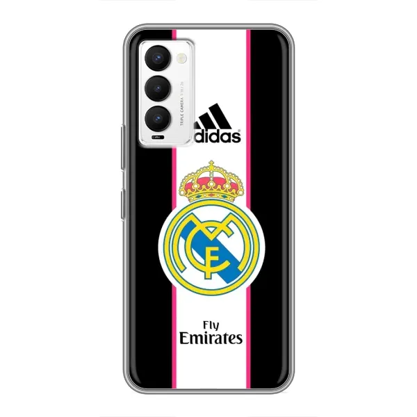 Чехол с принтом «лого Real Madrid» для TECNO Camon 18 / Camon 18P