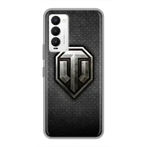 Чехлы с тематикой Киберспорт для Tecno Camon 18 / Camon 18P (VPrint) (Лого Tanks)