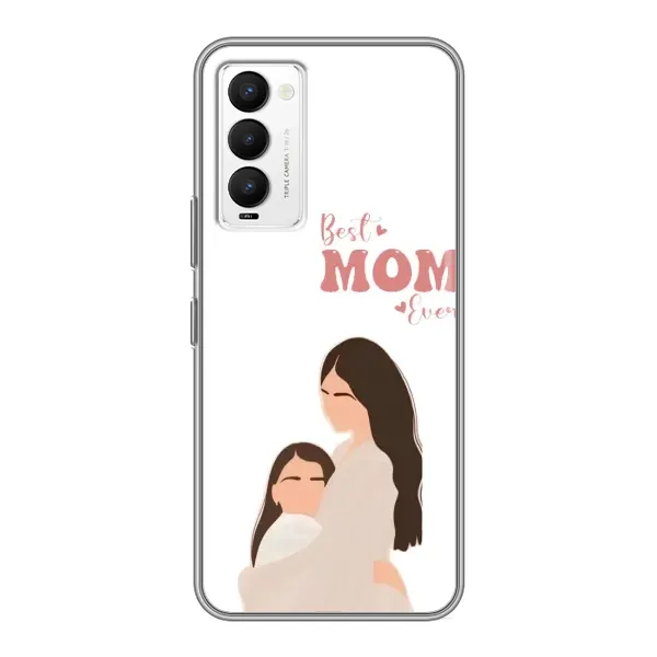 Чохол з принтом «Мама і донька» для TECNO Camon 18 / Camon 18P Чохол з принтом «Мама і донька» для TECNO Camon 18 / Camon 18P