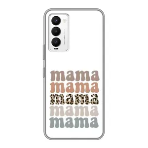Чохли для мами на Tecno Camon 18 / Camon 18P (Текстовий колаж мама)