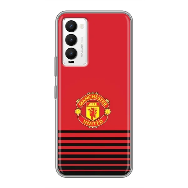Чехол с принтом «manchester united» для TECNO Camon 18 / Camon 18P