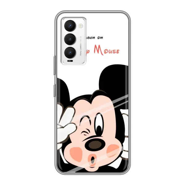 Чехол с принтом «Маус Микки» для TECNO Camon 18 / Camon 18P Чехол с принтом «Маус Микки» для TECNO Camon 18 / Camon 18P
