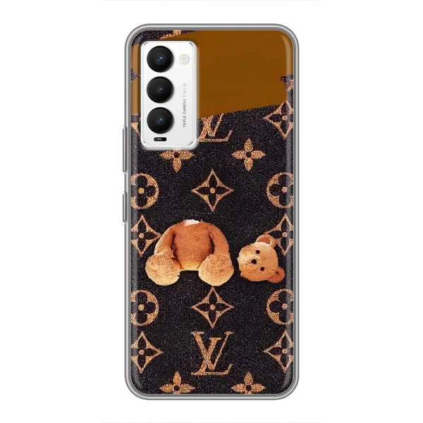 Чехол с принтом «Медведь без головы» для TECNO Camon 18 / Camon 18P