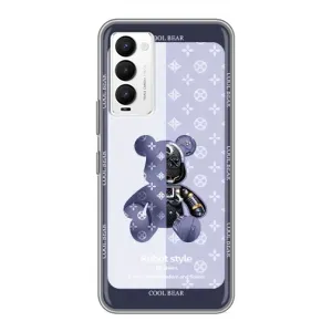 Крутые Чехлы Луи Виттон для Tecno Camon 18 / Camon 18P (AlphaPrint) (Медвежонок LV)
