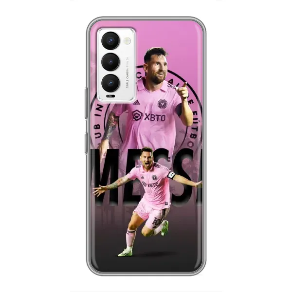 Чехол с принтом «Messi Miami» для TECNO Camon 18 / Camon 18P