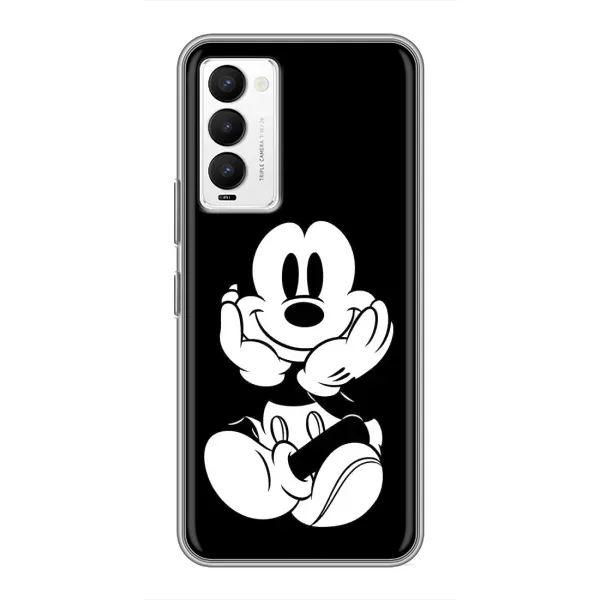Чехол с принтом «Микки на черном» для TECNO Camon 18 / Camon 18P Чехол с принтом «Микки на черном» для TECNO Camon 18 / Camon 18P