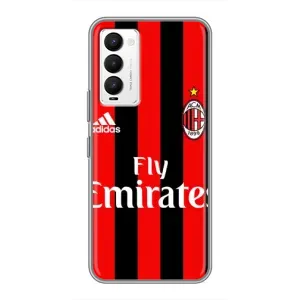 Чехлы для Tecno Camon 18 / Camon 18P (VPrint) - Футбольные клубы (Milan)
