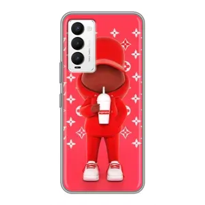 Крутые Чехлы Луи Виттон для Tecno Camon 18 / Camon 18P (AlphaPrint) (Модный стиль)
