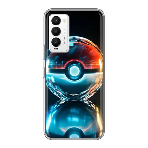 Чохол з принтом «М'яч Пікачу» для TECNO Camon 18 / Camon 18P