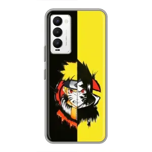 Naruto Anime Чехлы для Техно Камон 18 / Камон 18п (AlphaPrint) (Наруто-Итачи)