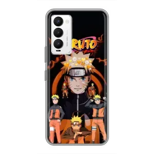 Naruto Anime Чехлы для Техно Камон 18 / Камон 18п (AlphaPrint) (Наруто из Аниме)