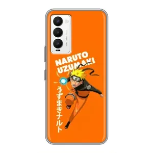 Naruto Anime Чехлы для Техно Камон 18 / Камон 18п (AlphaPrint) (Наруто узумаки)