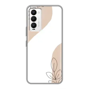 Чохол з принтом «Нюдова гілочка абстракція» для TECNO Camon 18 / Camon 18P
