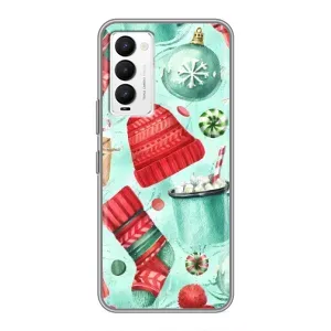 Чехол с принтом «Одежда НГ» для TECNO Camon 18 / Camon 18P